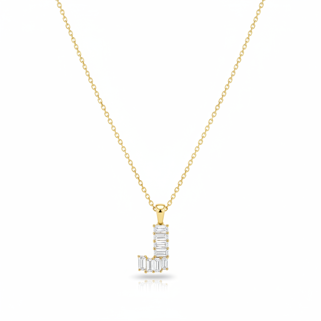 Chain Diale Necklace in J